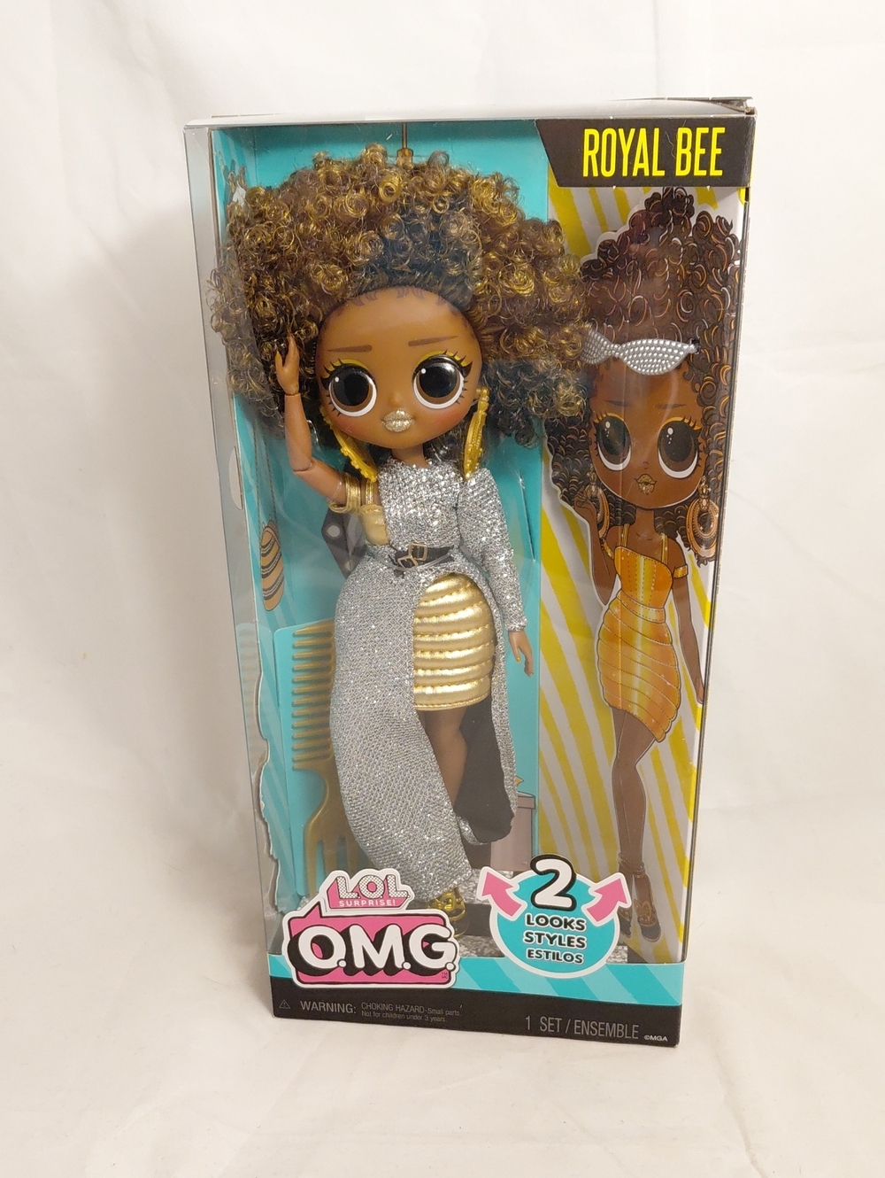L.O.L. Surprise! Royal Bee Doll in Silver and Gold